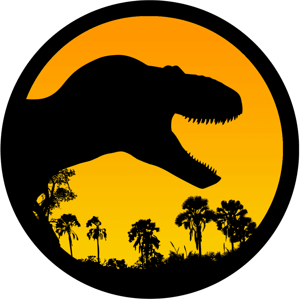 Badge rond à épingle - Daspletosaurus